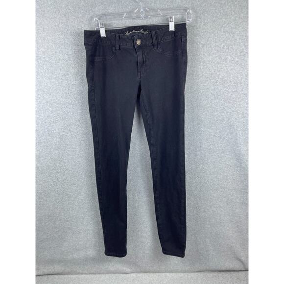 American Eagle Outfitters Denim - American Eagle Jegging Women's‎ 6 Black Mid Rise Jeans